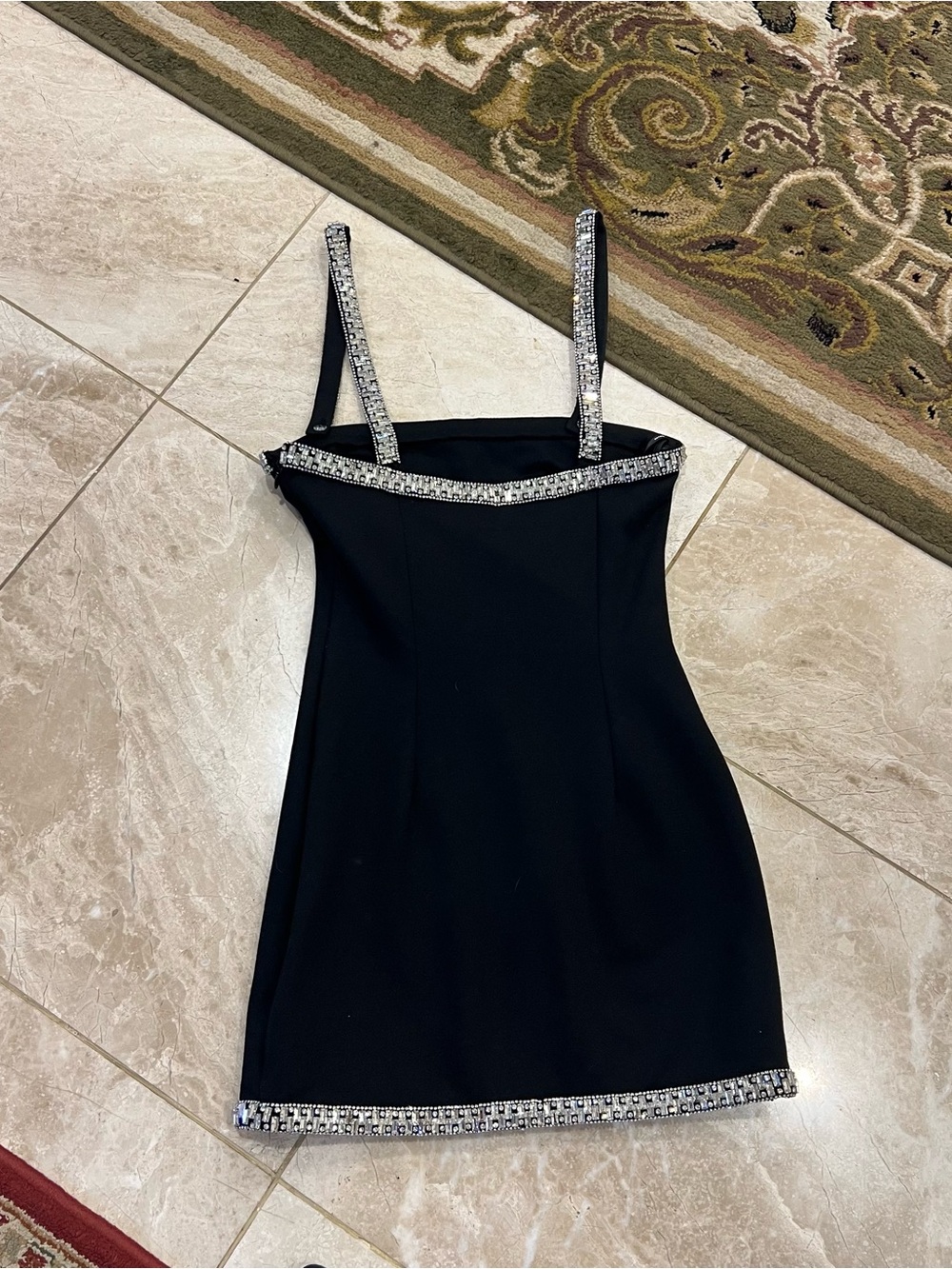 Retrofete Regina Dress in Black Size XS - Picture 2 of 4